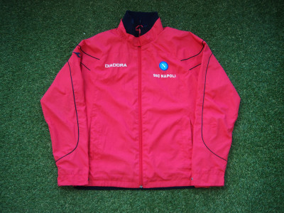 2008-2009 Napoli track jacket - Medium