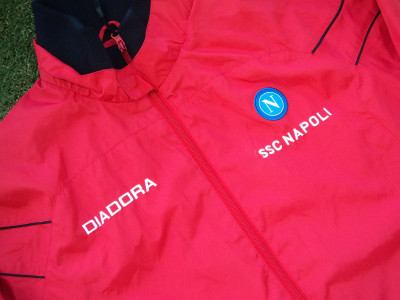 2008-2009 Napoli track jacket - Medium