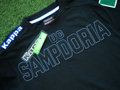 2010-2011 Sampdoria Kappa leisure tee - Medium