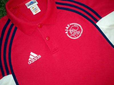 2000-2001 Ajax polo shirt - Medium (40" - 42") Wide fit