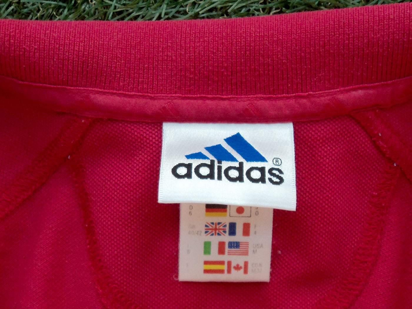 2000-2001 Άγιαξ πόλο - Medium (40" - 42") Φαρδιά γραμμή