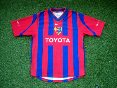 2000-2001 FC Basel home shirt - Small