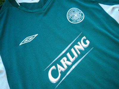 2004-2005 Celtic away shirt - Large