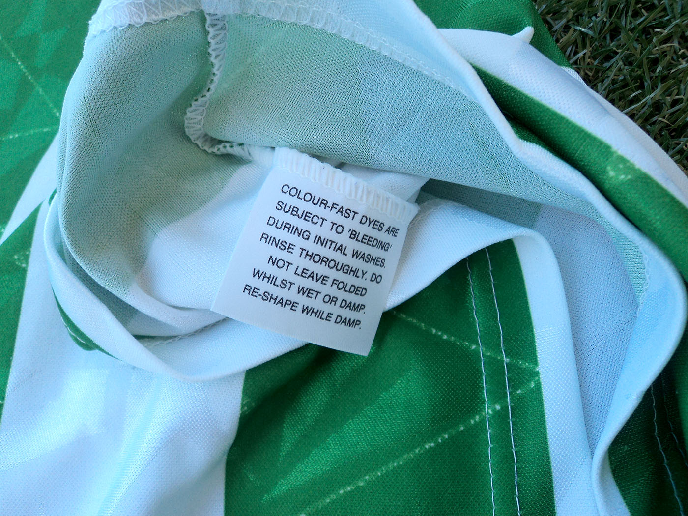 1989-1991 Celtic home shirt - Large