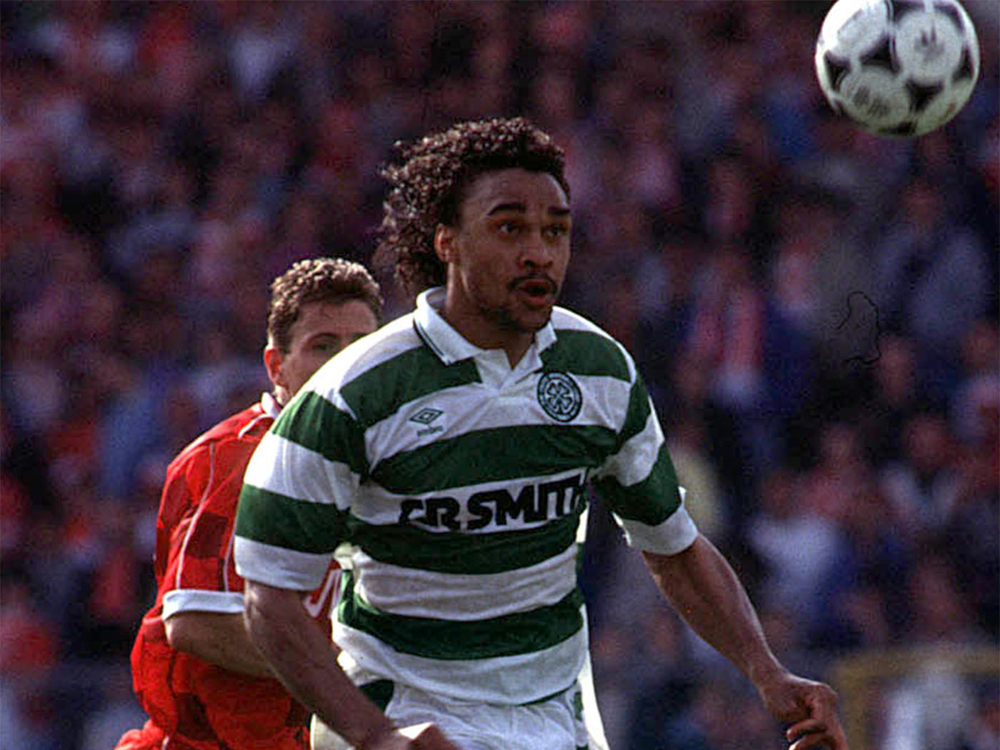 1989-1991 Celtic home shirt - Large
