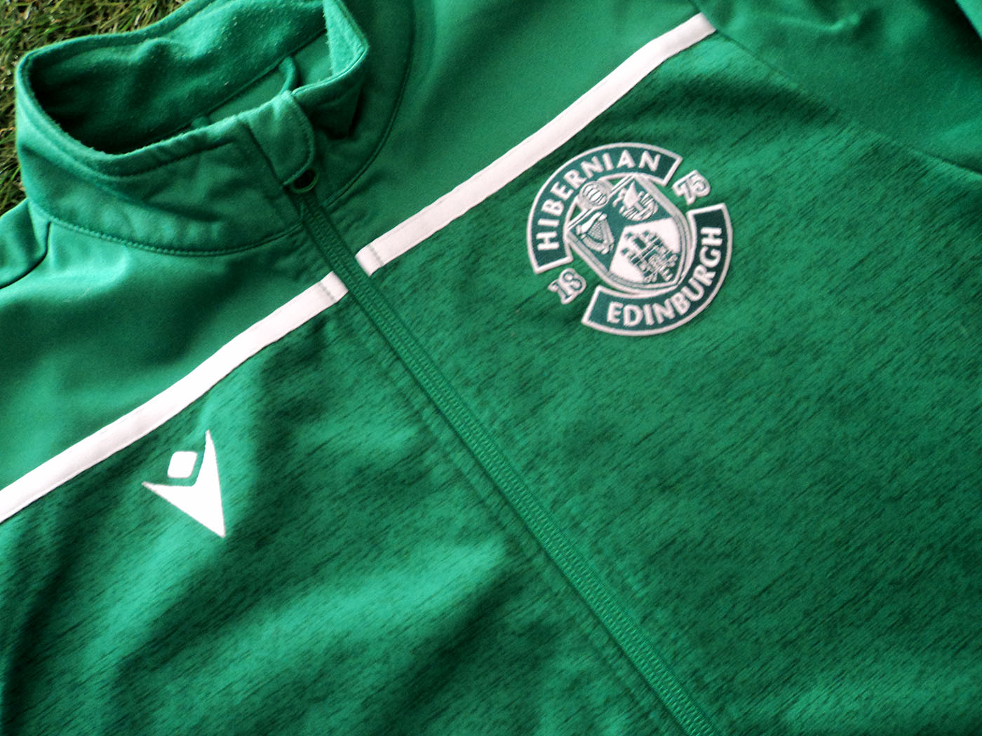 2007-2008 Hibernian track jacket - Small