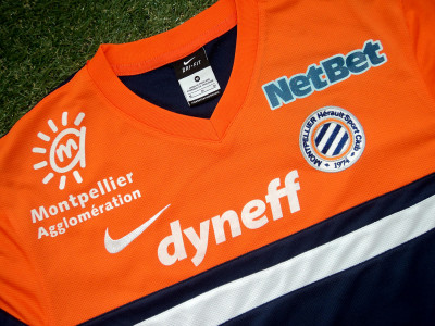 2013-2014 Montpellier HSC LS home shirt - Medium