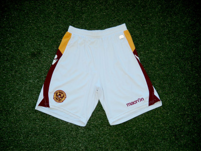 2014-2015 Motherwell away shorts - Large