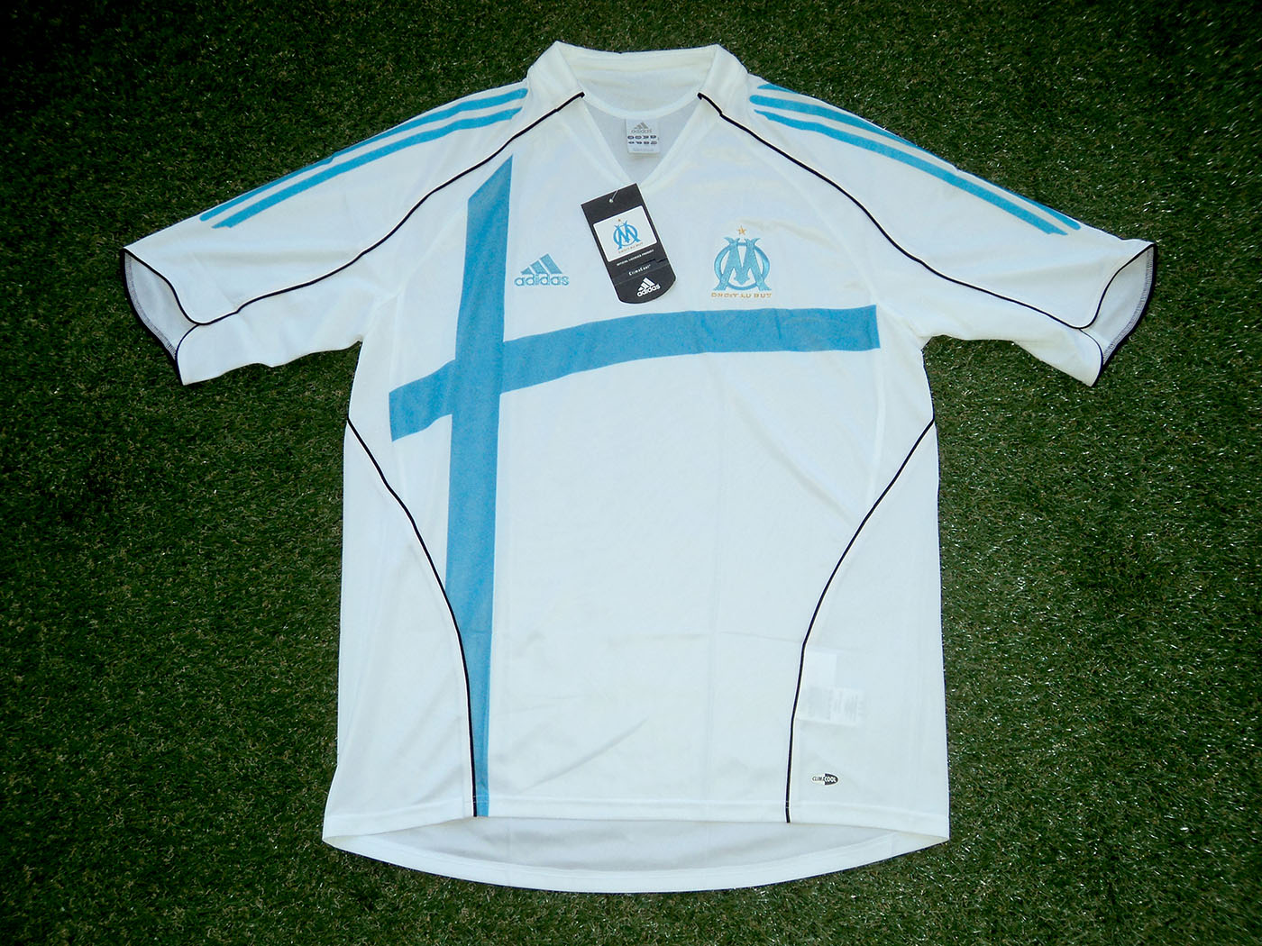 2005-2006 Μαρσέιγ εντός έδρας φανέλα (Δείγμα) - Large