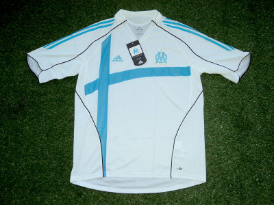 2005-2006 Μαρσέιγ εντός έδρας φανέλα (Δείγμα) - Large