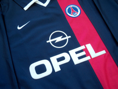2001-2002 Paris Saint-Germain LS home shirt - Large