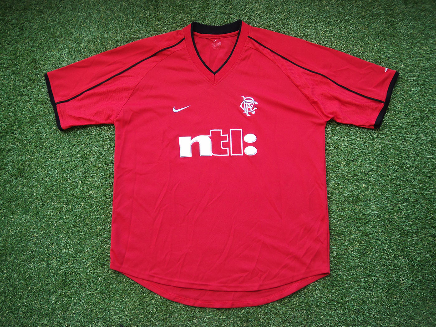 2000-2001 Ρέιντζερς 3η φανέλα - Large