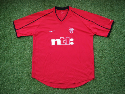 2000-2001 Ρέιντζερς 3η φανέλα - Large