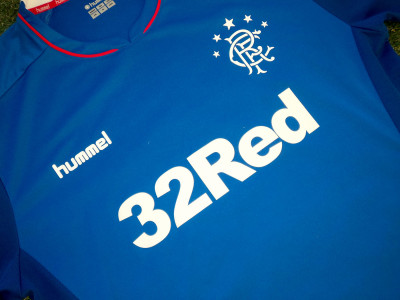 2018-2019 Rangers home shirt - XXLarge