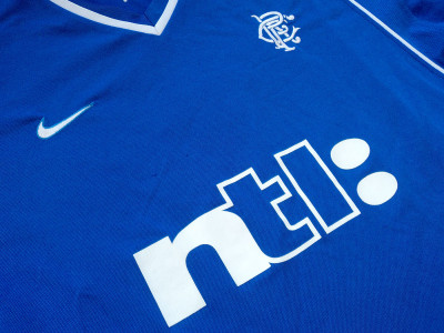 1999-2001 Rangers home shirt - XLarge