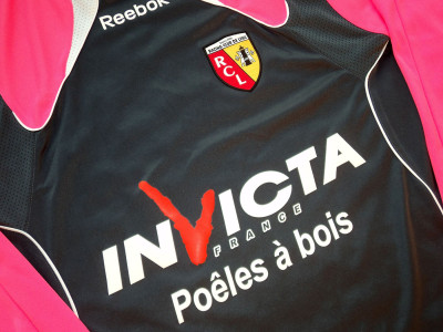 2010-2011 RC Lens LS away shirt - Small