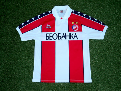 1997-1998 Red Star Belgrade Basic home shirt - Medium