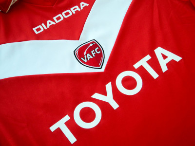 2008-2009 Valenciennes l/s home shirt - Large