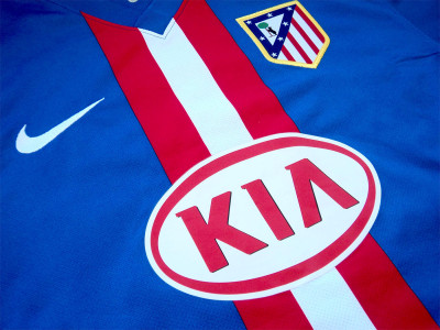 2010-2011 Atletico Madrid away shirt - Large