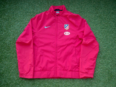 2009-2010 Atletico Madrid track jacket - Medium