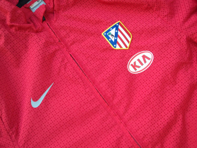 2009-2010 Atletico Madrid track jacket - Medium