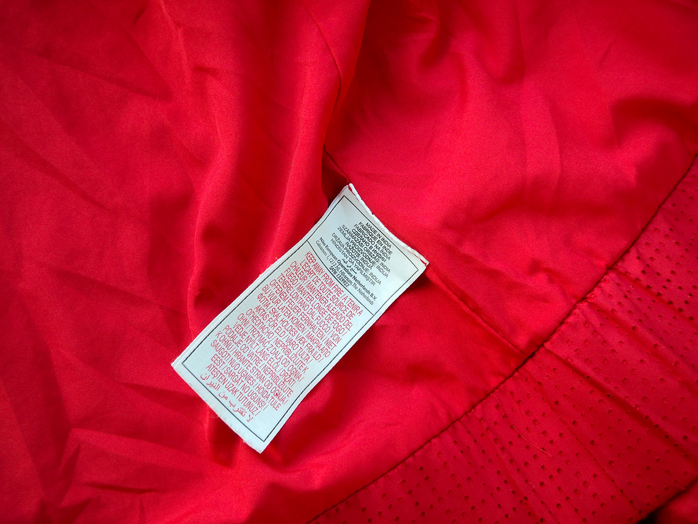 2009-2010 Atletico Madrid track jacket - Medium