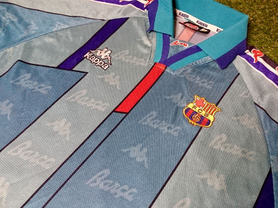1995-1997 Barcelona away shirt - Large