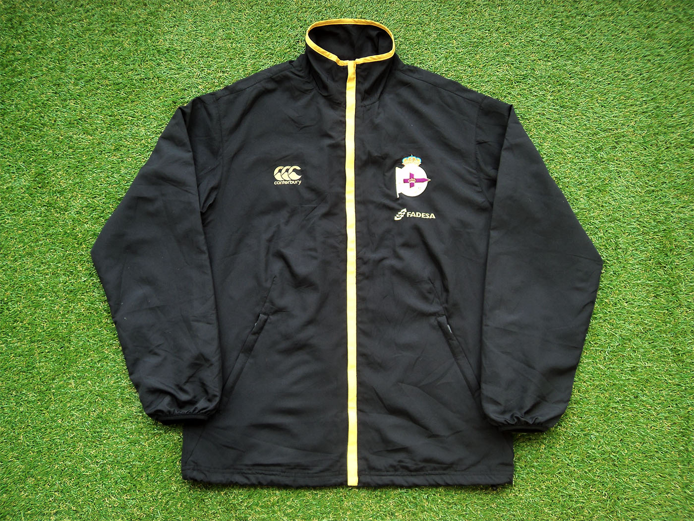 2007-2008 Deportivo La Coruna Track jacket - Medium