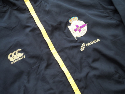 2007-2008 Deportivo La Coruna Track jacket - Medium