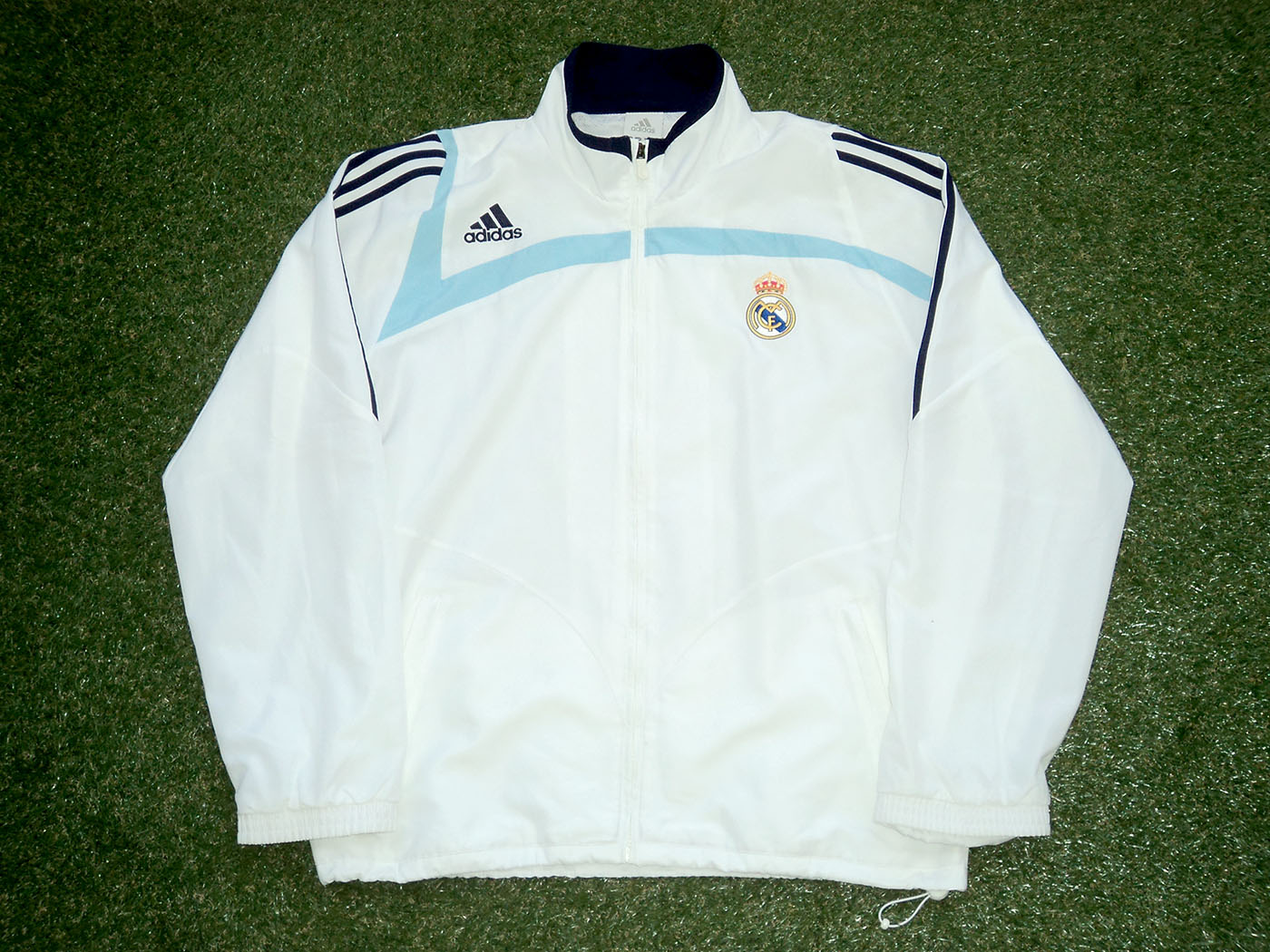 2007-2008 Real Madrid track jacket - Large/XLarge (44"- 46")