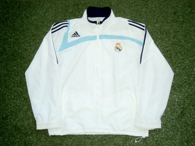 2007-2008 Real Madrid track jacket - Large/XLarge (44"- 46")