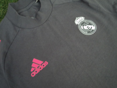 2020-2021 Ρεάλ Μαδρίτης Adidas casual tee - Small