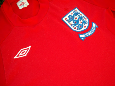 2010-2011 England "South Africa" Away Shirt - Small/Medium (38")