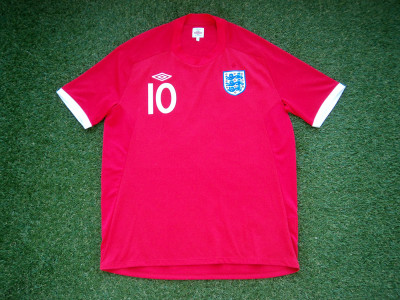 2010-2011 England away shirt Nr10 Rooney - XXLarge (48")