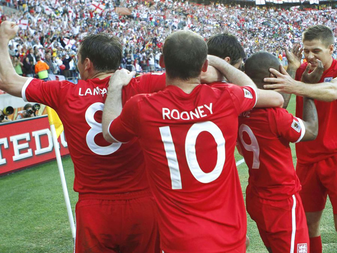 2010-2011 Αγγλία εκτός έδρας φανέλα Νο10 Ρούνει - XXLarge (48")