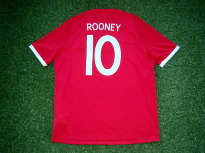 2010-2011 England away shirt Nr10 Rooney - XXLarge (48")