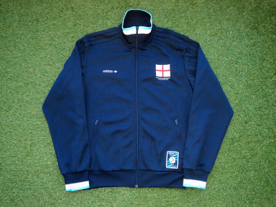 1996 Euro England Adidas Originals Reissued (2008) Track Jacket - Medium