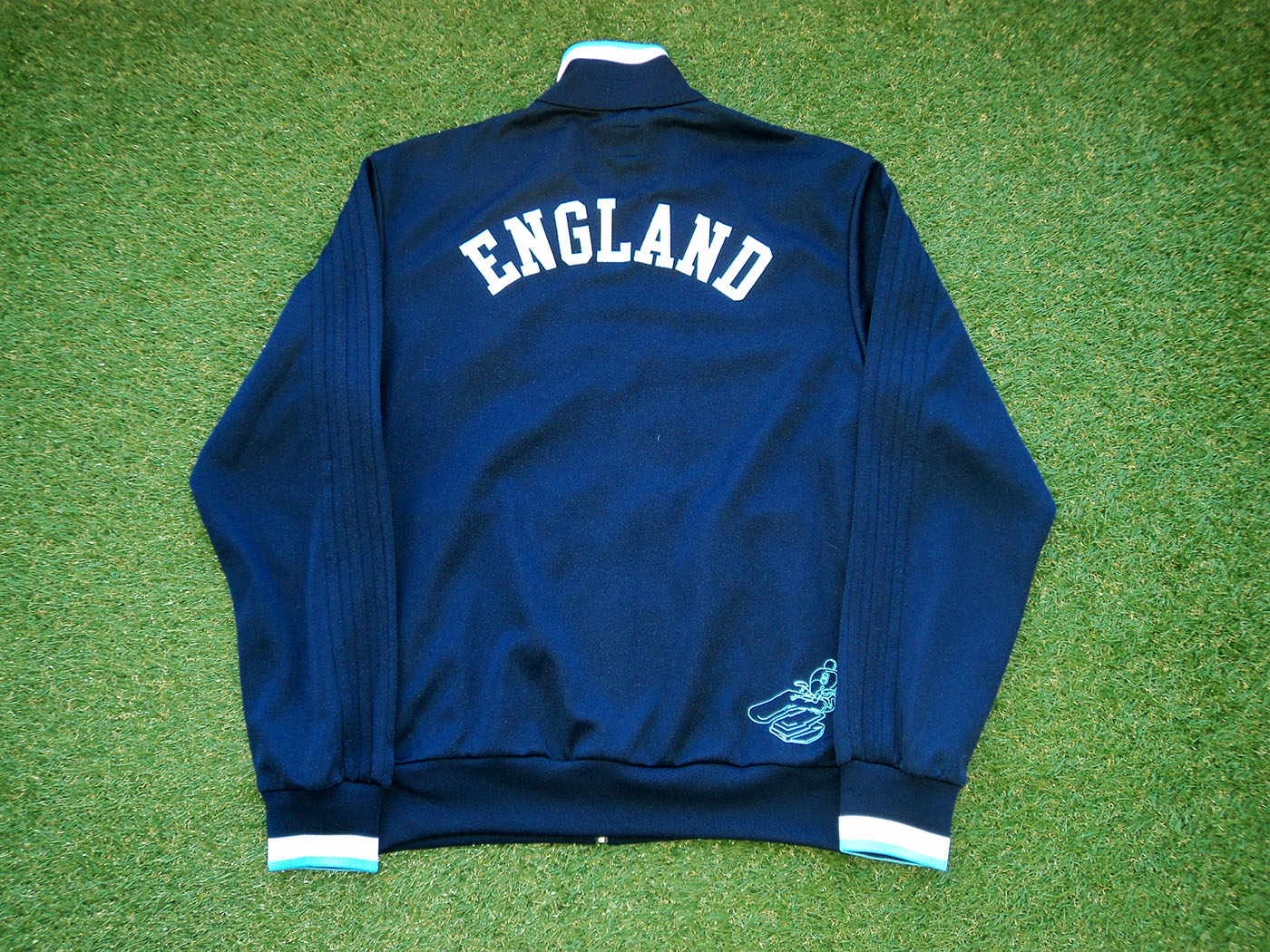 1996 Euro England Adidas Originals Reissued (2008) Track Jacket - Medium