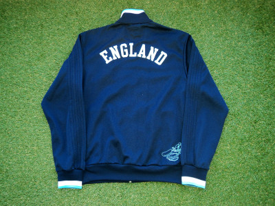 1996 Euro England Adidas Originals Reissued (2008) Track Jacket - Medium
