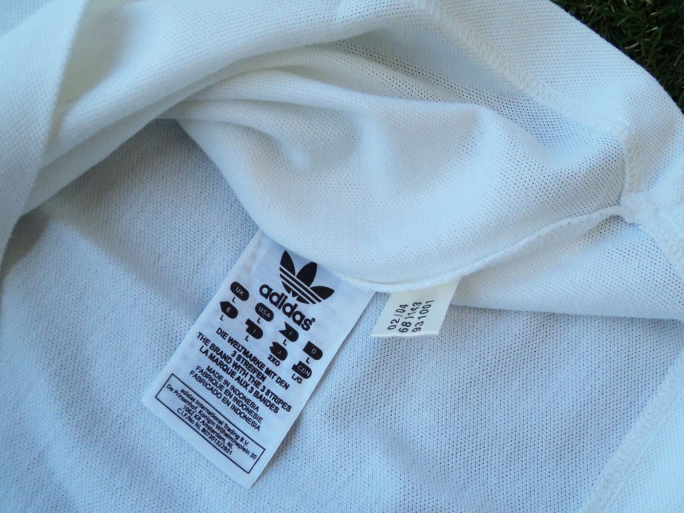 Αγγλια ρετρό Adidas Originals t-shirt - Large