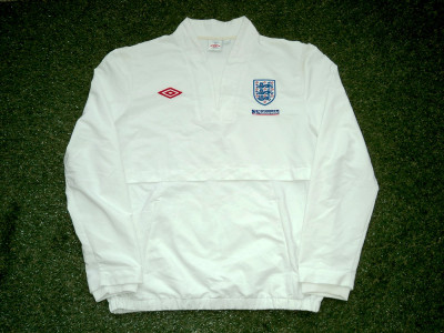 2009-2010 England Warm up / Drill top - XLarge