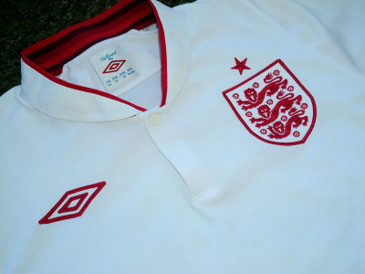 2012-2013 England home shirt - Medium (40")