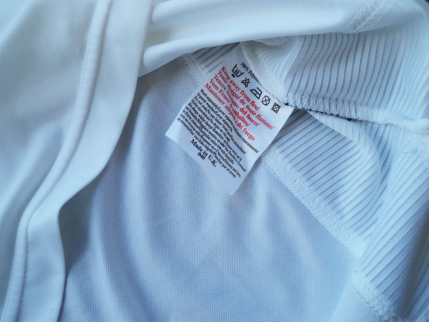 1999-2001 England home shirt - XLarge