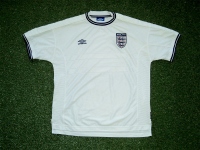 1999-2001 England home shirt - XLarge (2)