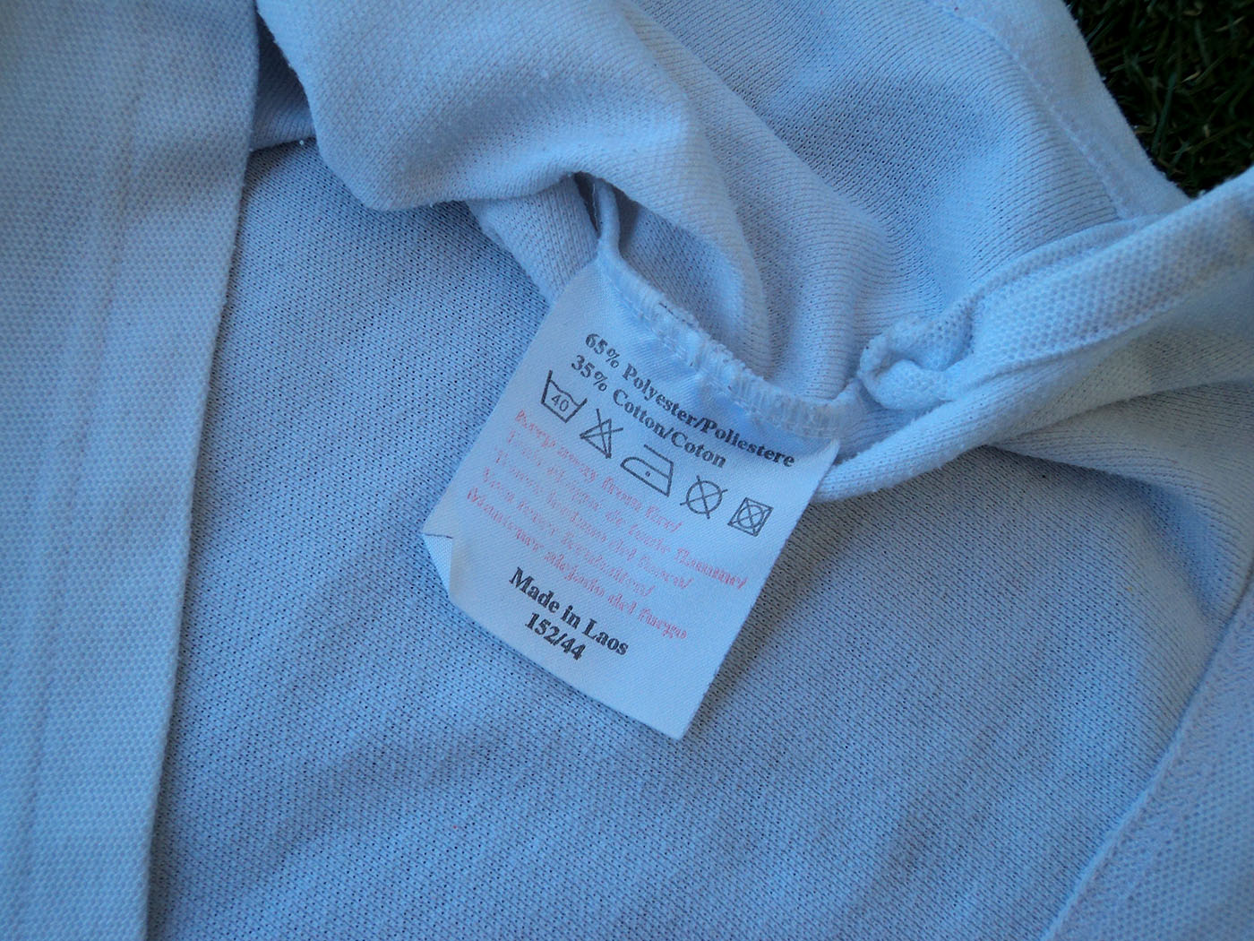 2001-2003 England polo shirt - Large
