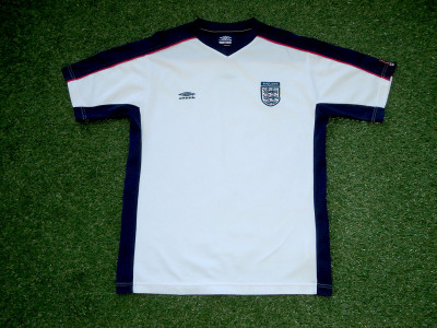 2002-2003 England polo shirt - Medium