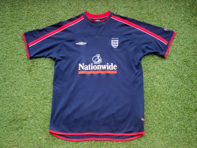 2002-2003 England training shirt - Large