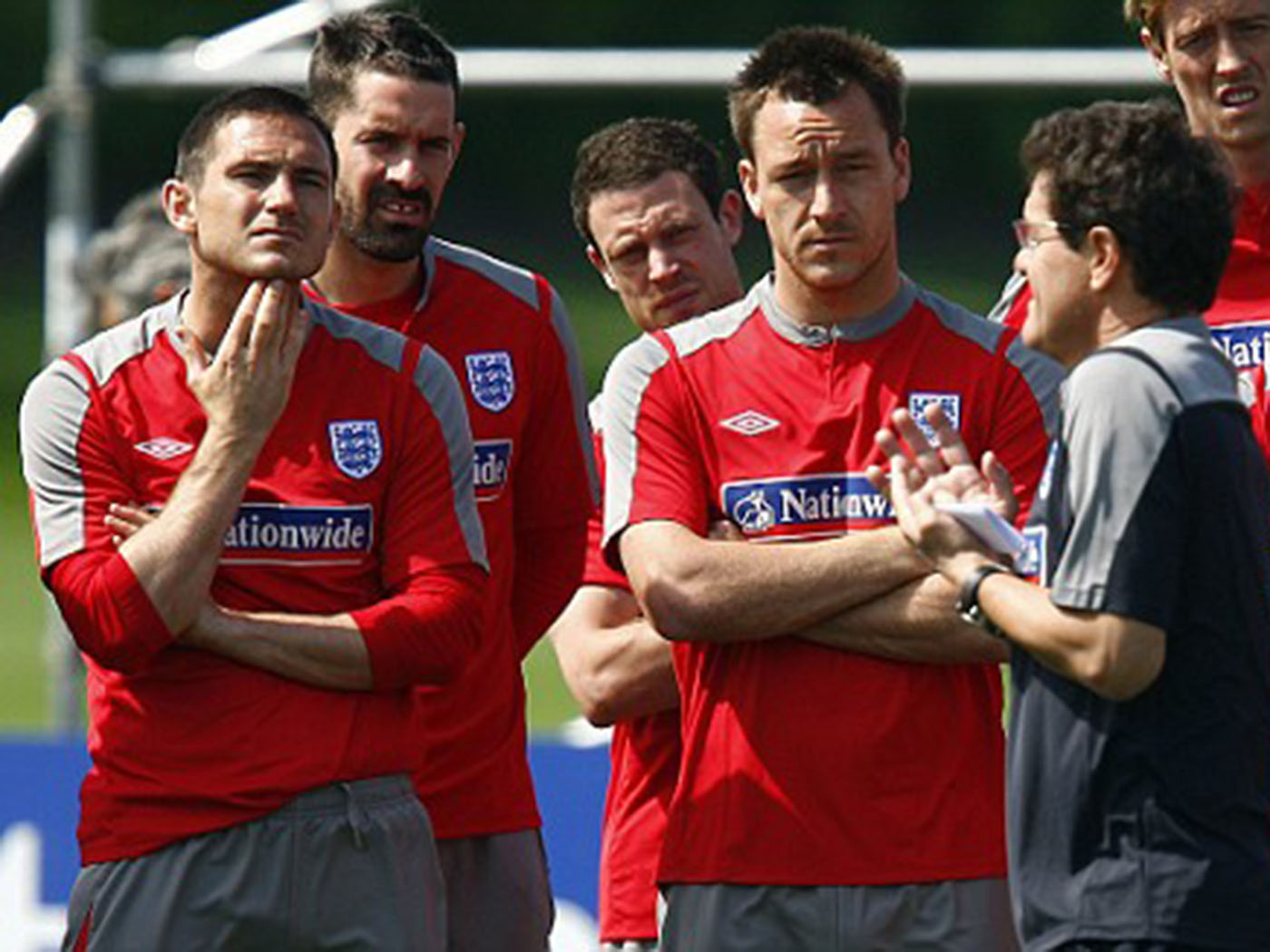 2009-2010 England training shirt - Xlarge