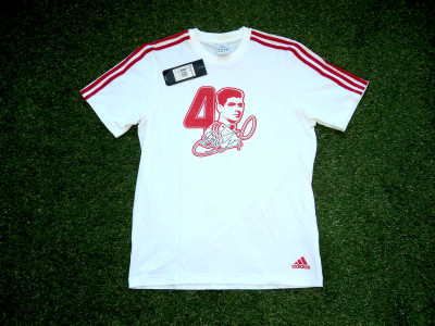 2008 England "Gerrard Signature" Adidas t-shirt - Multiple sizes