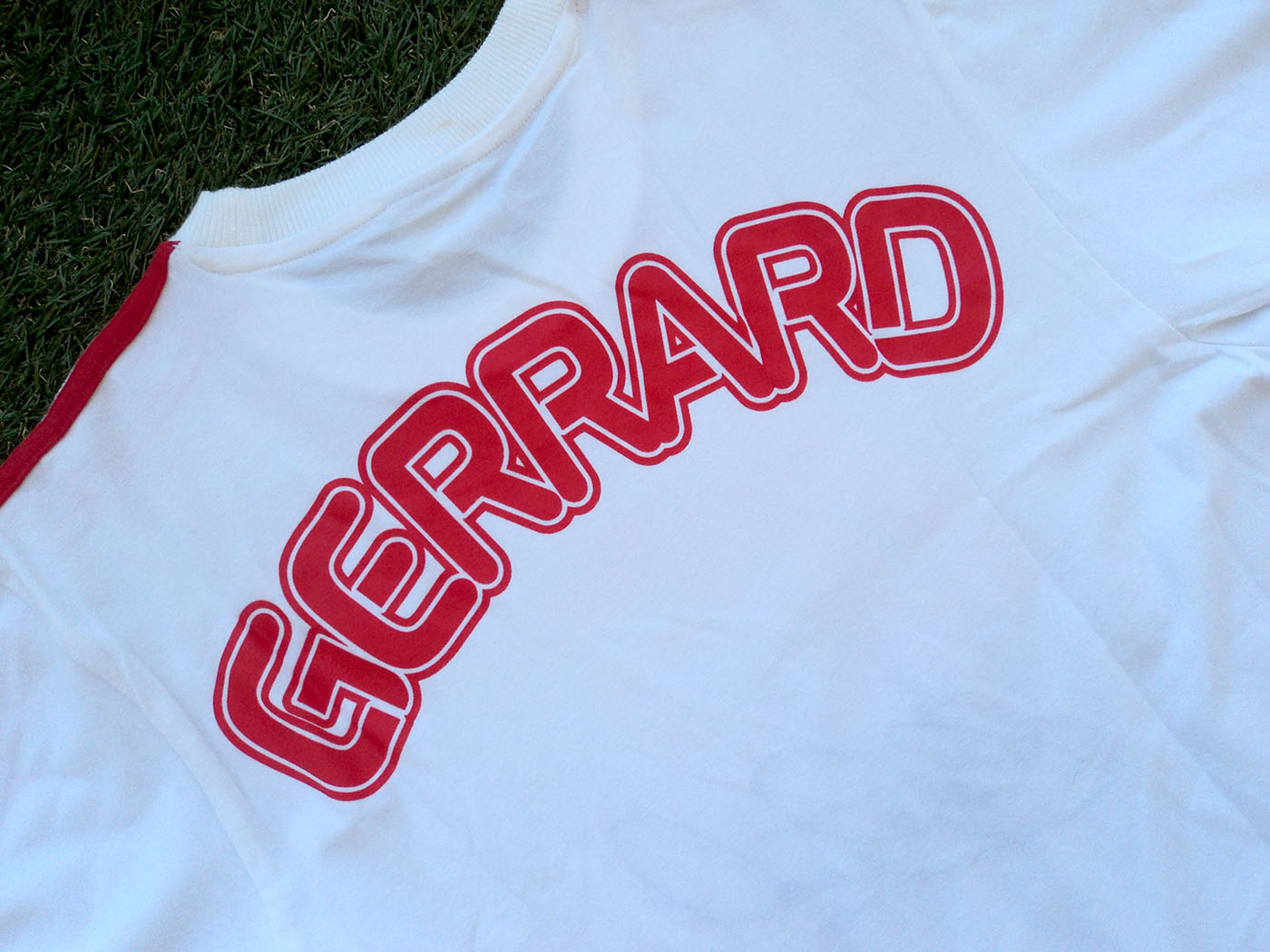 2008 Αγγλία "Gerrard Signature" Adidas t-shirt - Διάφορα μεγέθη
